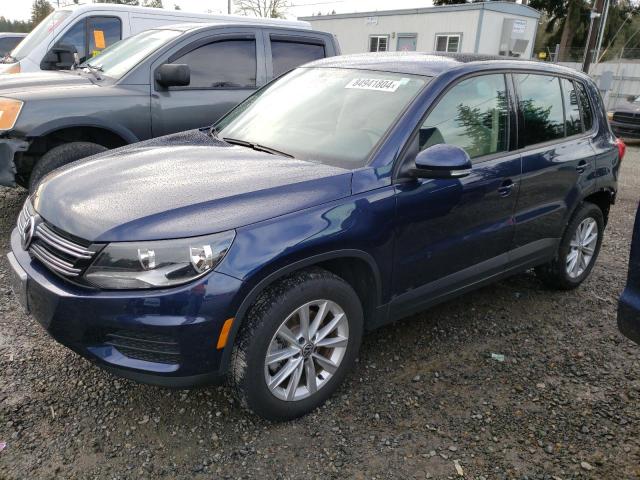  VOLKSWAGEN TIGUAN 2014 Blue