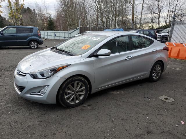  HYUNDAI ELANTRA 2014 Srebrny