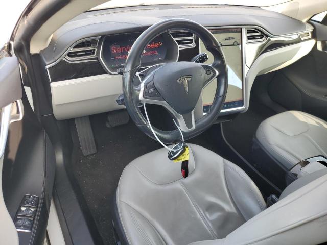 Хэтчбеки TESLA MODEL S 2014 Белый