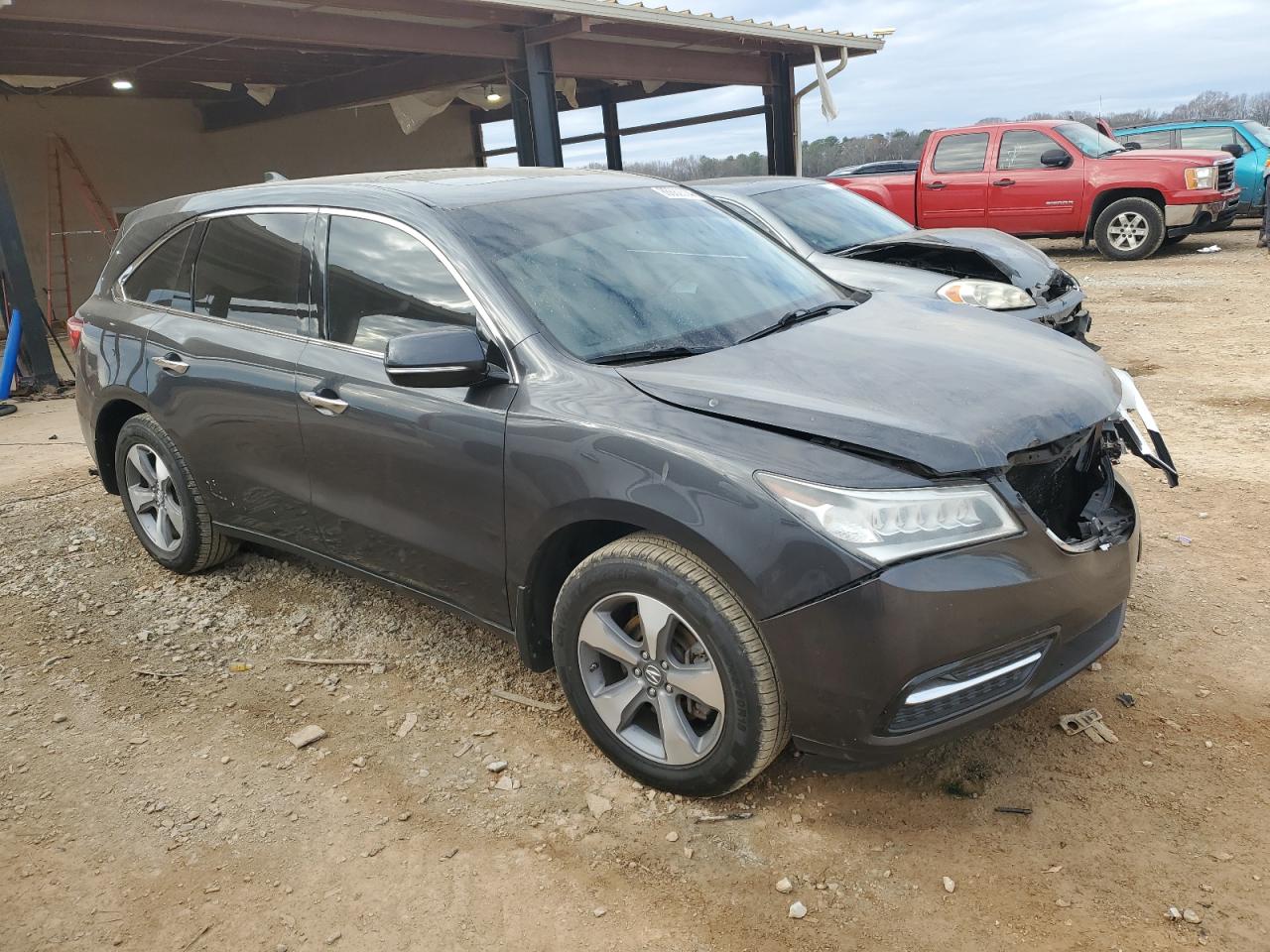 VIN 5FRYD3H27FB007275 2015 ACURA MDX no.4