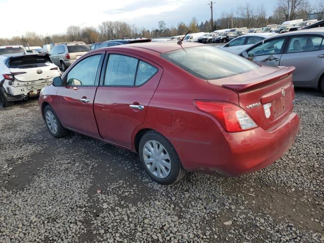  NISSAN VERSA 2014 Red