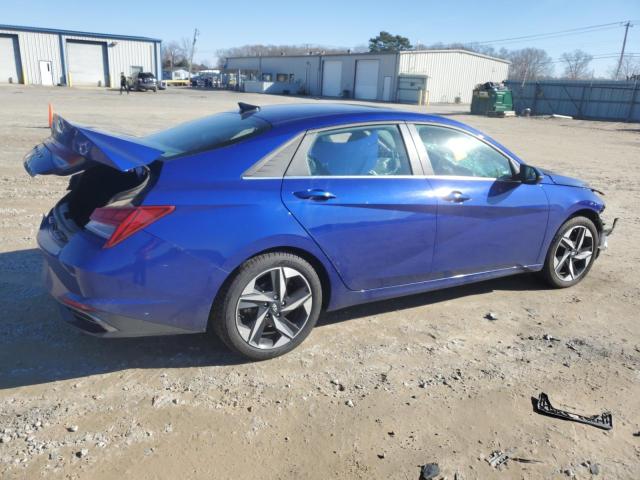  HYUNDAI ELANTRA 2021 Blue