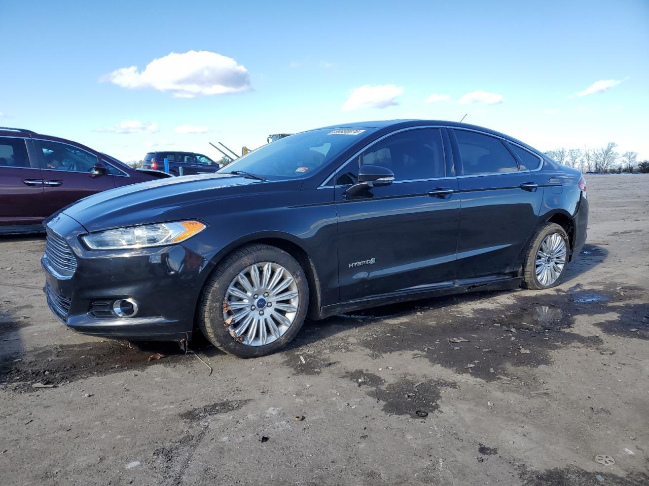 VIN 3FA6P0RU8ER363168 2014 FORD FUSION no.1