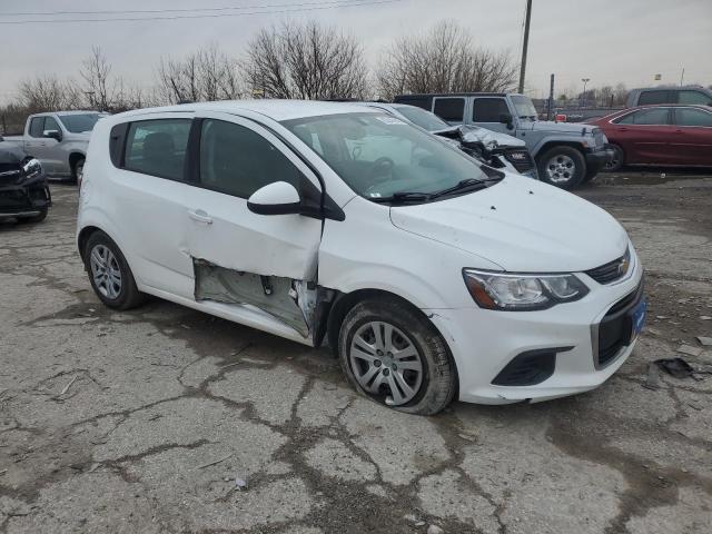  CHEVROLET SONIC 2018 Білий