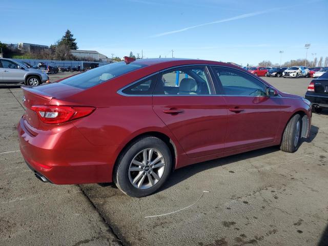 Седани HYUNDAI SONATA 2016 Червоний