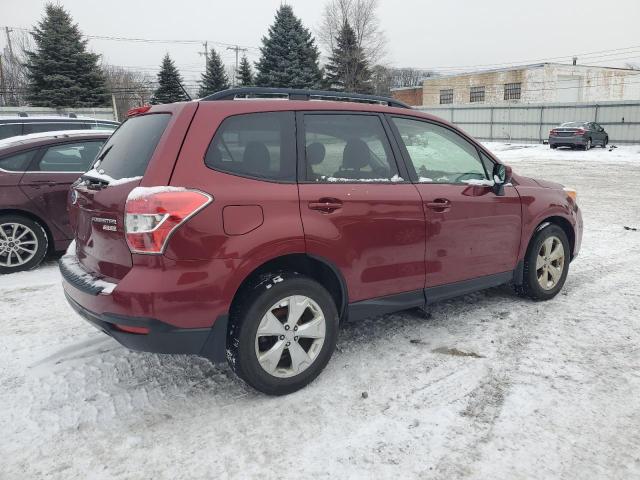  SUBARU FORESTER 2015 Красный