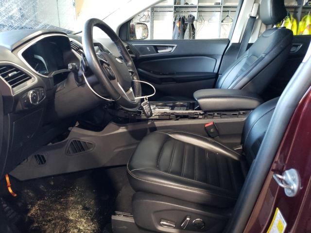  FORD EDGE 2019 Бордовый