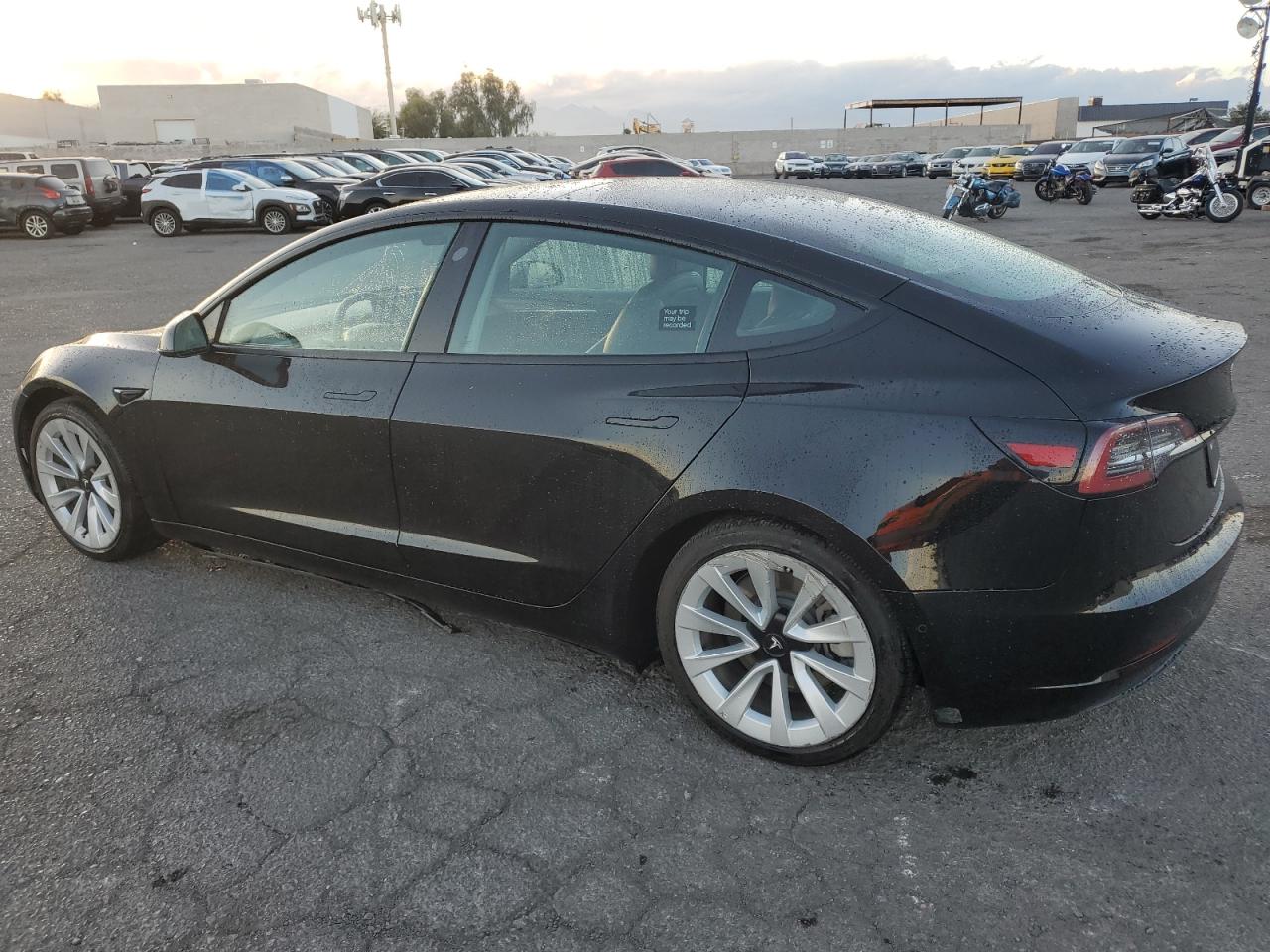 VIN 5YJ3E1EA7NF185677 2022 TESLA MODEL 3 no.2