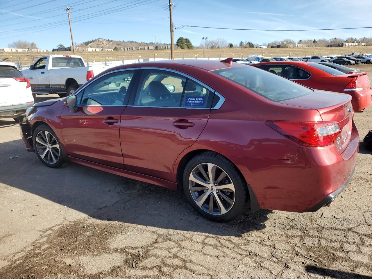 VIN 4S3BNAN60K3037712 2019 SUBARU LEGACY no.2