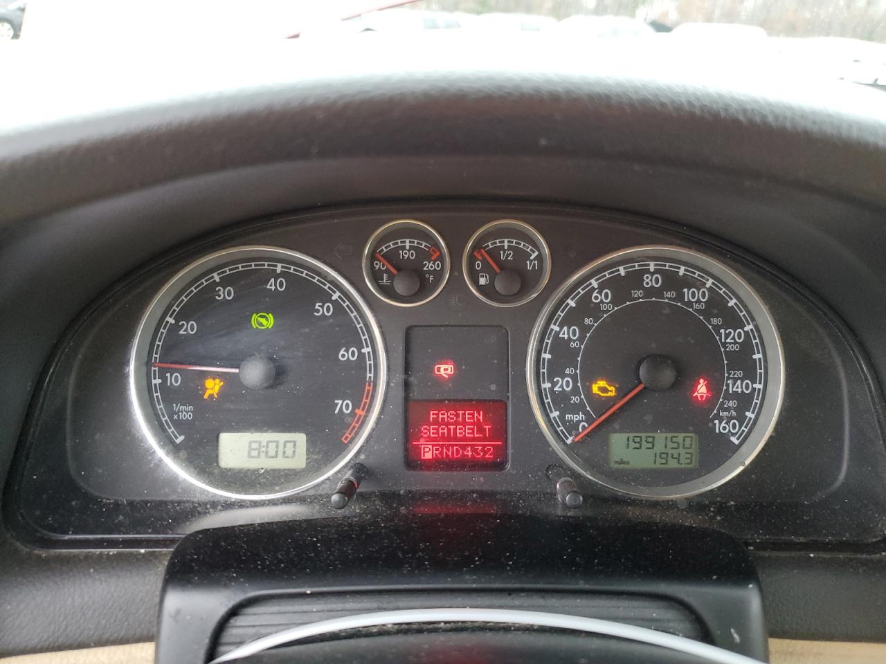 2003 Volkswagen Passat Glx VIN: WVWRH63B43P039881 Lot: 84406754
