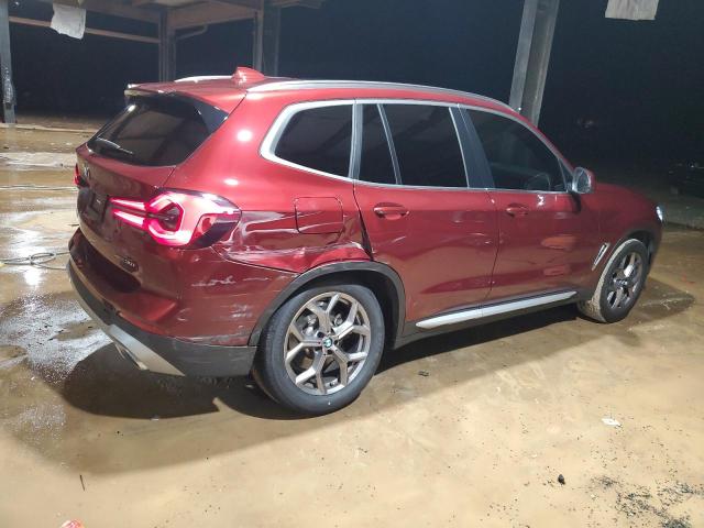  BMW X3 2023 Бургунді