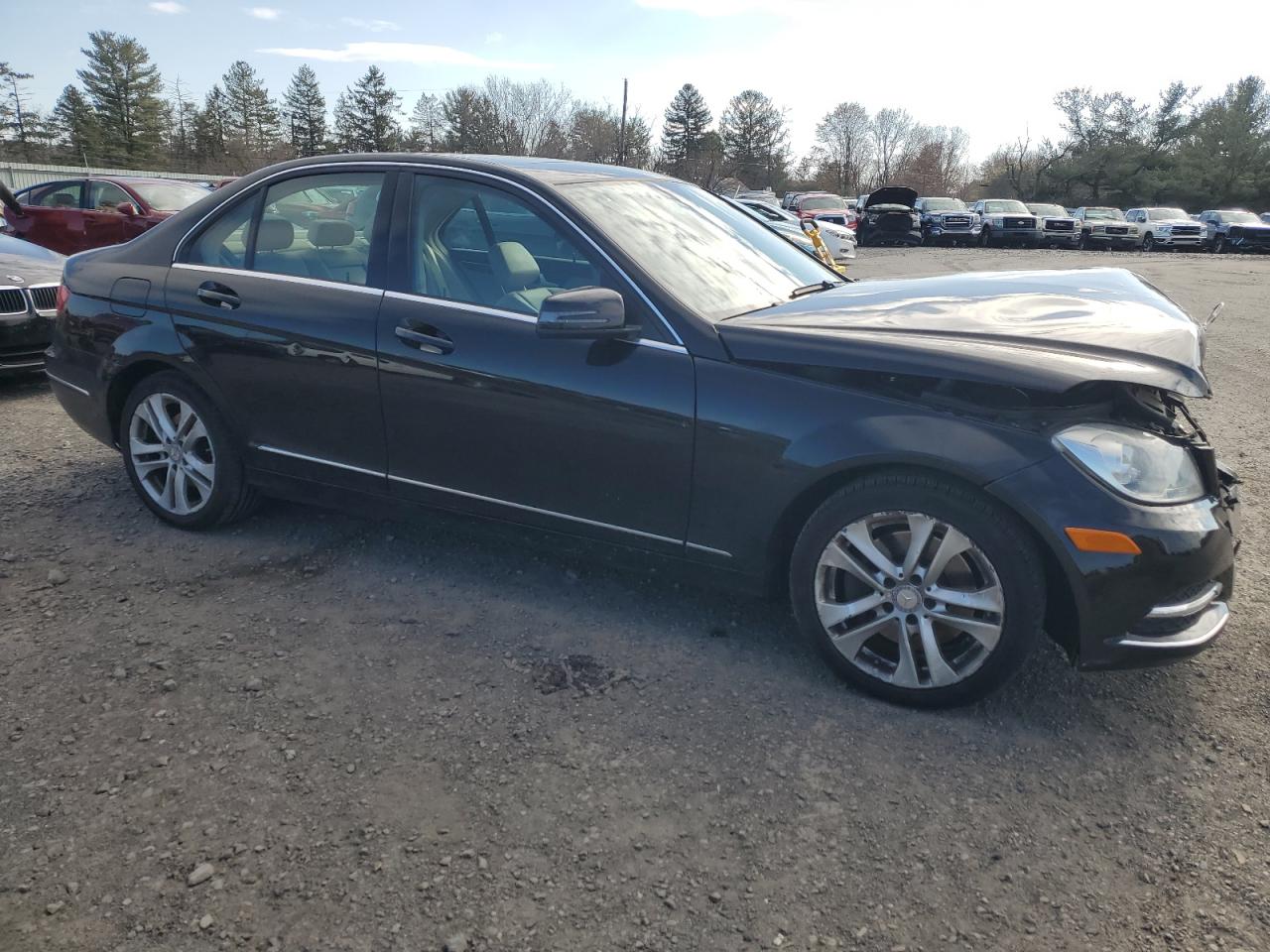 VIN WDDGF8AB2EG184888 2014 MERCEDES-BENZ C-CLASS no.4