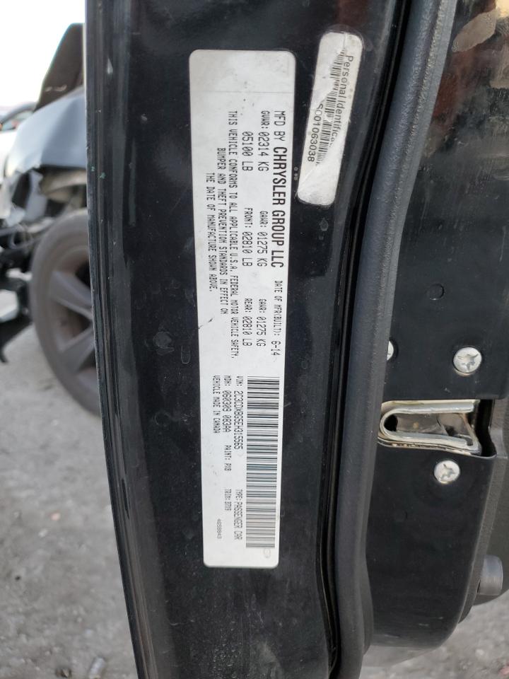 2014 Dodge Charger Se VIN: 2C3CDXBG5EH315565 Lot: 86304964