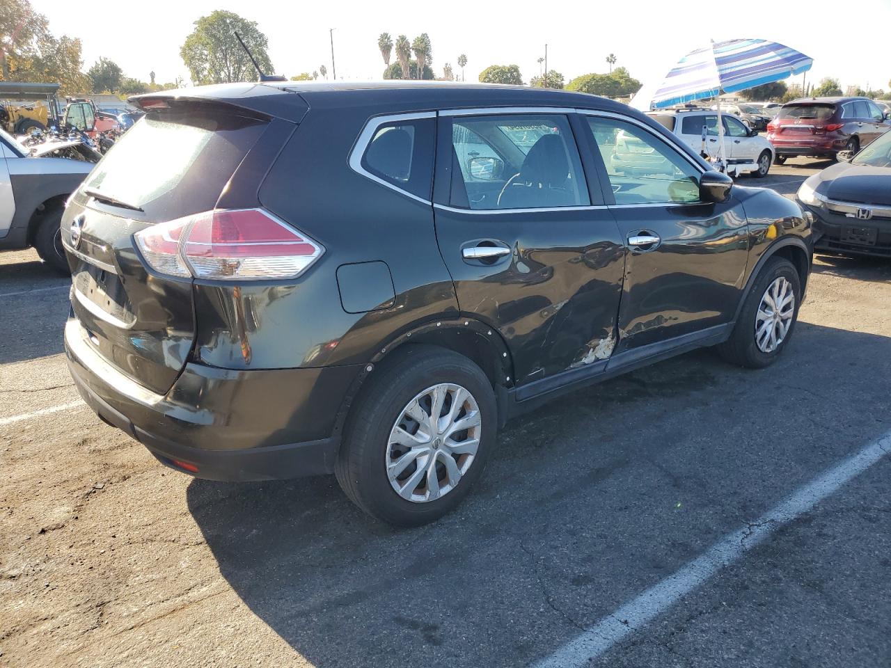 VIN 5N1AT2MT6FC871158 2015 NISSAN ROGUE no.3