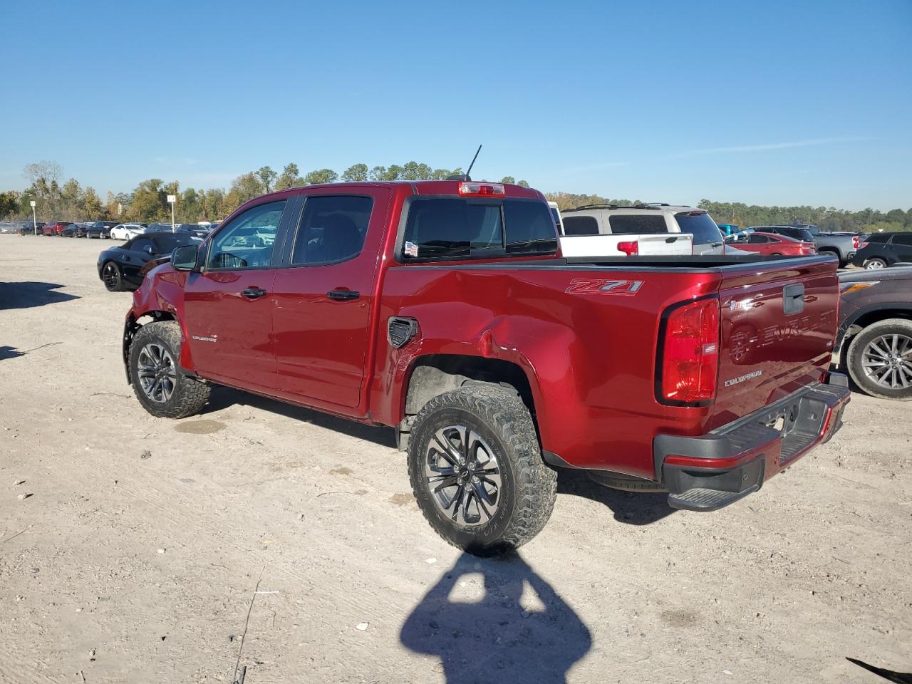 VIN 1GCGSDEN8M1222192 2021 CHEVROLET COLORADO no.2