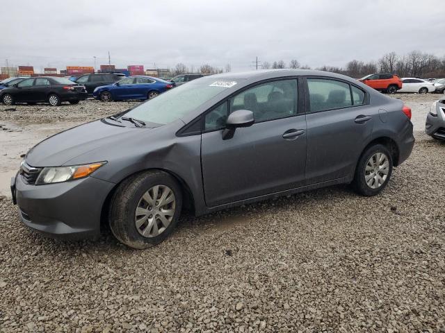  HONDA CIVIC 2012 Gray