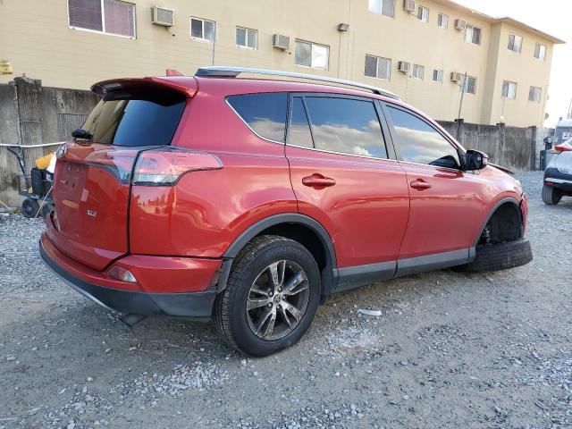  TOYOTA RAV4 2017 Czerwony