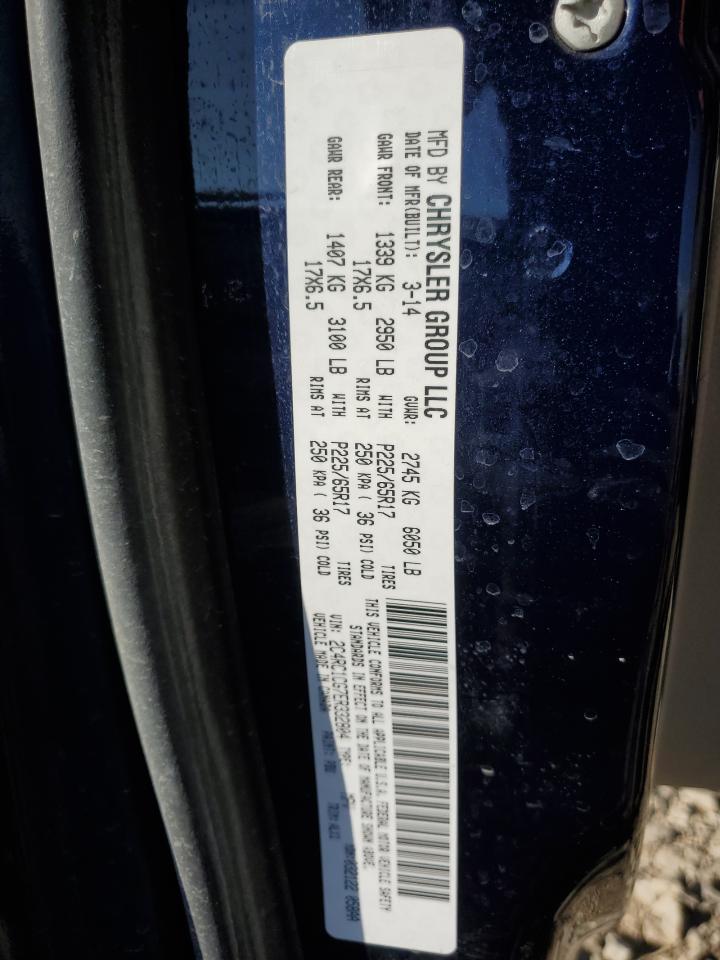 2014 Chrysler Town & Country Touring L VIN: 2C4RC1CG7ER332804 Lot: 82335414