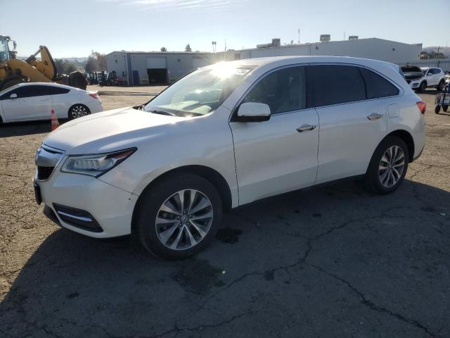 2014 Acura Mdx Technology للبيع في Vallejo، CA - Front End