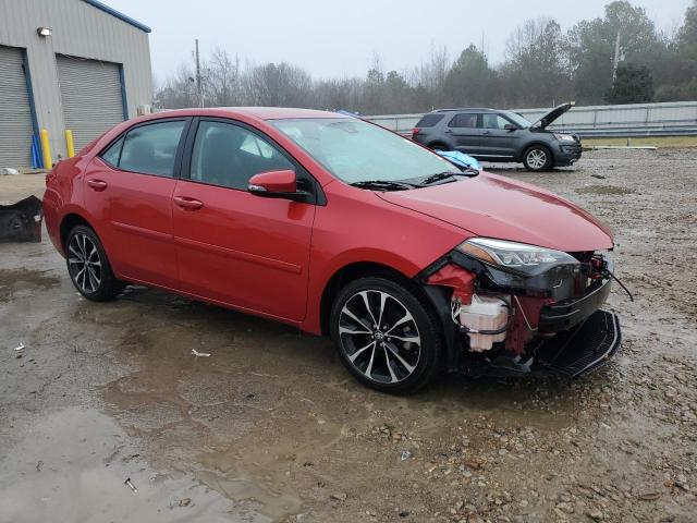  TOYOTA COROLLA 2017 Red