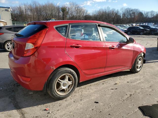  HYUNDAI ACCENT 2012 Red