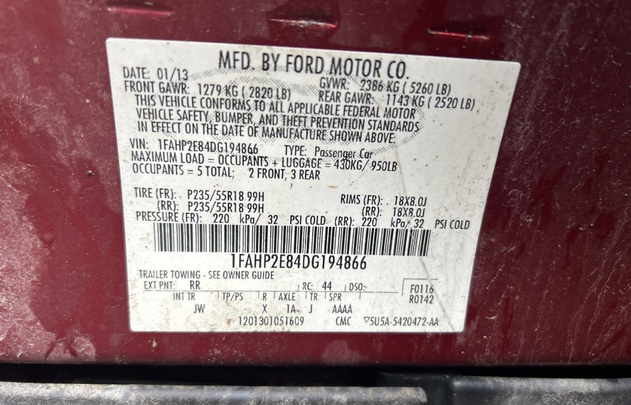 2013 Ford Taurus - Image 10