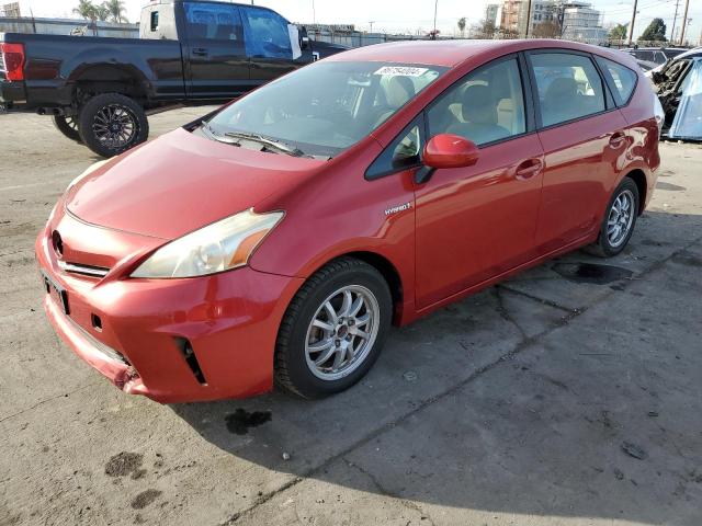 Кросовери TOYOTA PRIUS 2013 Червоний