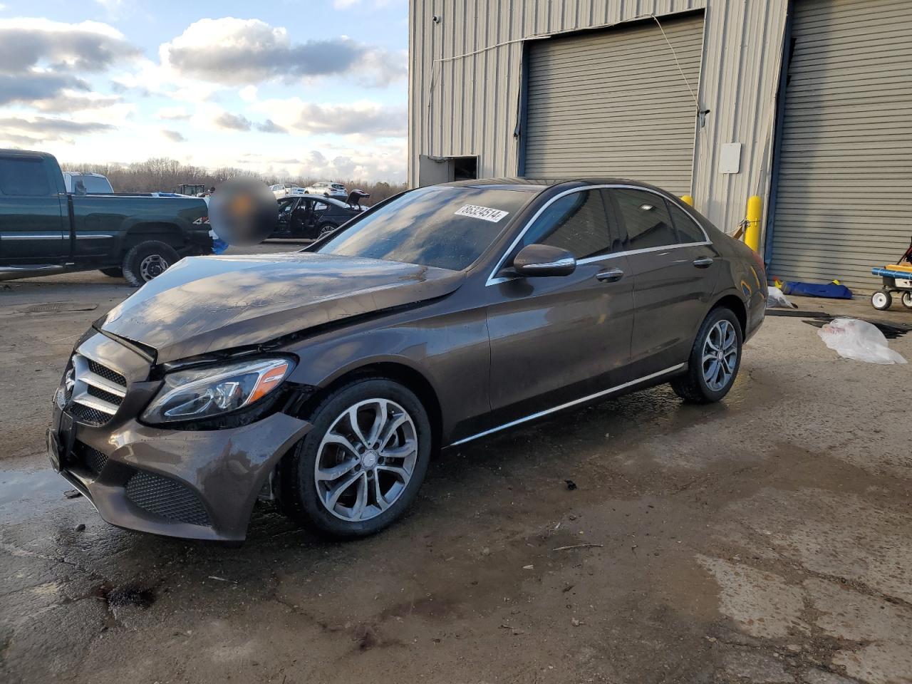 VIN 55SWF4KB7FU021385 2015 MERCEDES-BENZ C-CLASS no.1