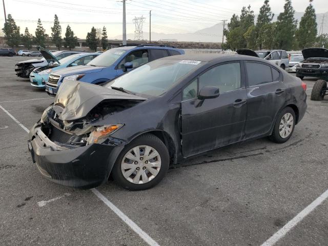  HONDA CIVIC 2012 Black