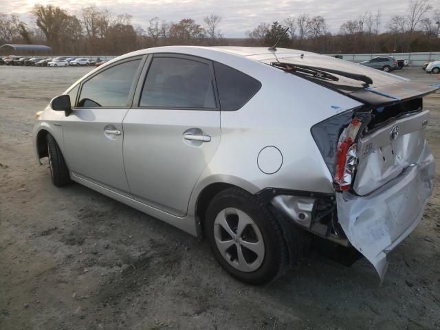  TOYOTA PRIUS 2014 Silver