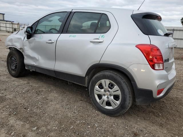 Parquets CHEVROLET TRAX 2017 Srebrny