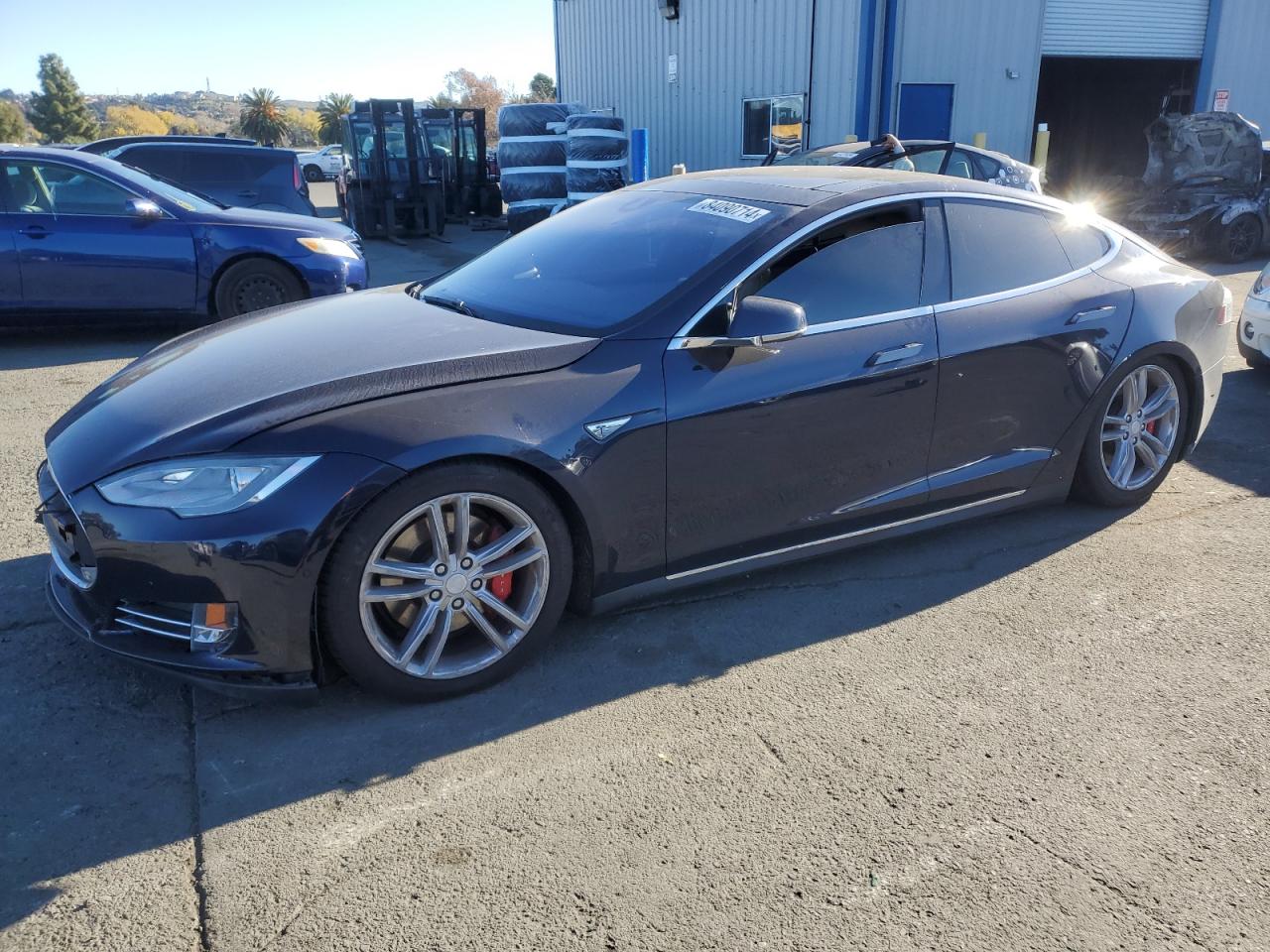 VIN 5YJSA1H25FFP75101 2015 TESLA MODEL S no.1