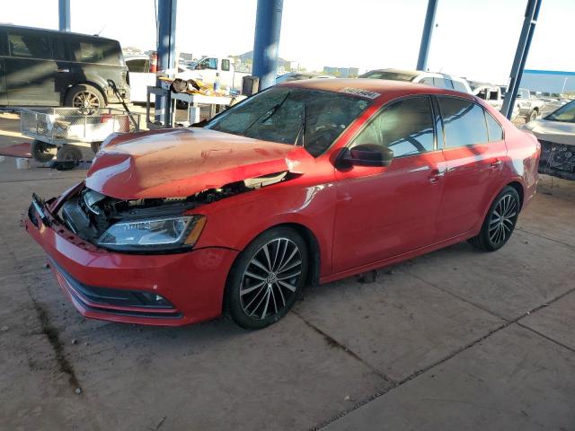  VOLKSWAGEN JETTA 2016 Red