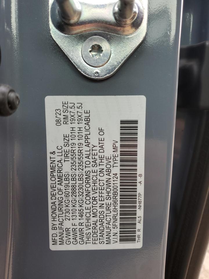 VIN 5FNRL6H96RB001124 2024 HONDA ODYSSEY no.14