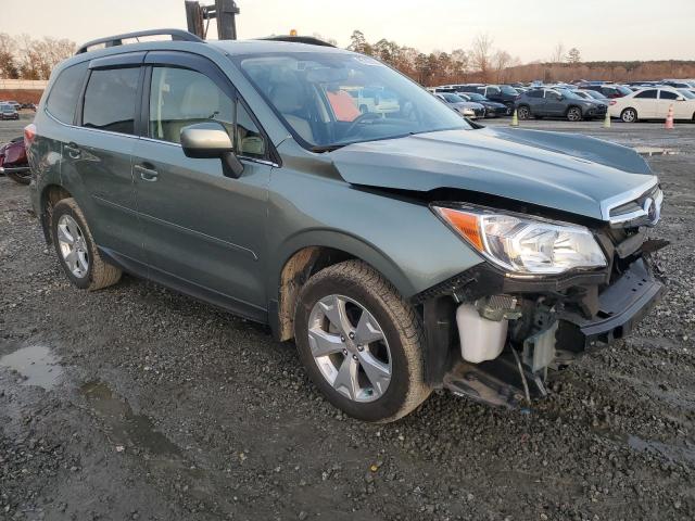  SUBARU FORESTER 2015 Zielony