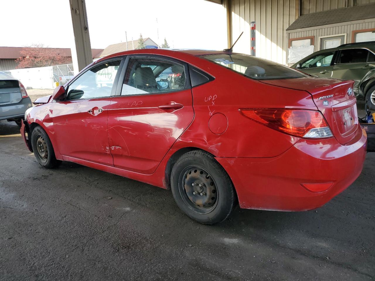 VIN KMHCT4AE1DU432127 2013 HYUNDAI ACCENT no.2