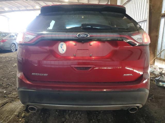  FORD EDGE 2018 Red