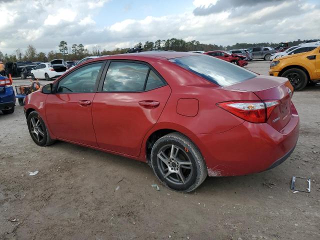 Седаны TOYOTA COROLLA 2015 Красный