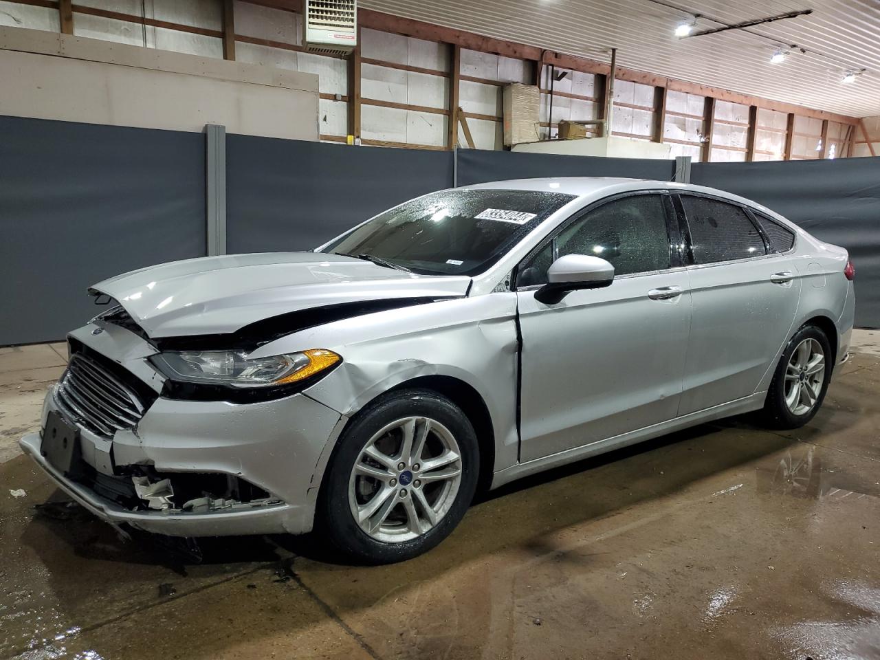 VIN 3FA6P0HD7JR259556 2018 FORD FUSION no.1