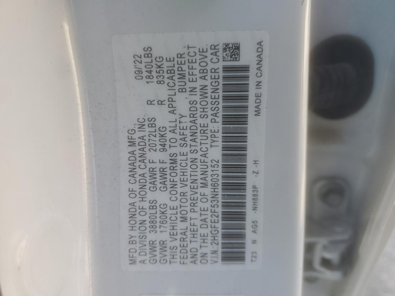 2022 Honda Civic - Image 14