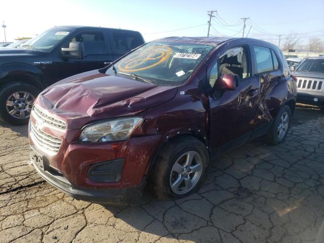  CHEVROLET TRAX 2016 Красный