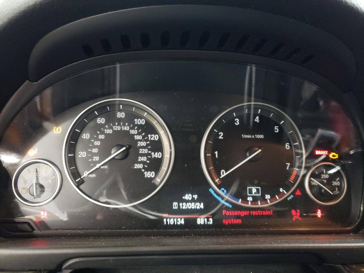 WBA5A7C56FD628243 BMW 5 Series 2015. Фото: 8