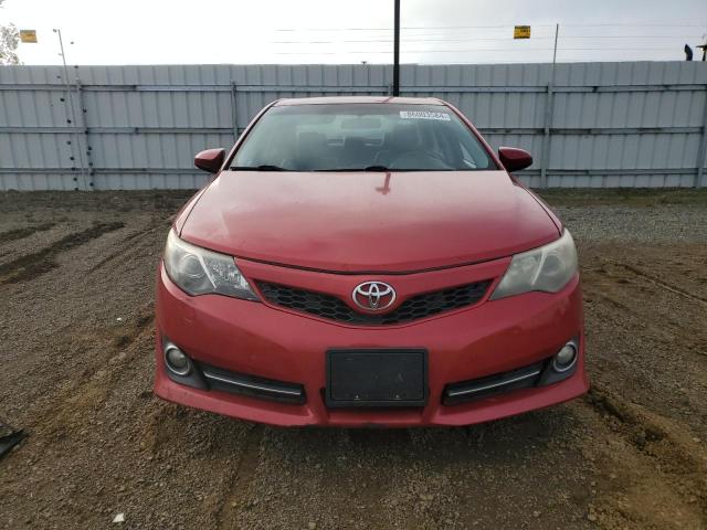  TOYOTA CAMRY 2012 Червоний