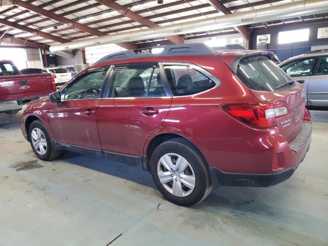  SUBARU OUTBACK 2015 Czerwony