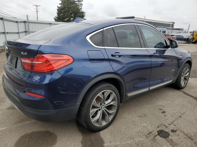  BMW X4 2015 Blue