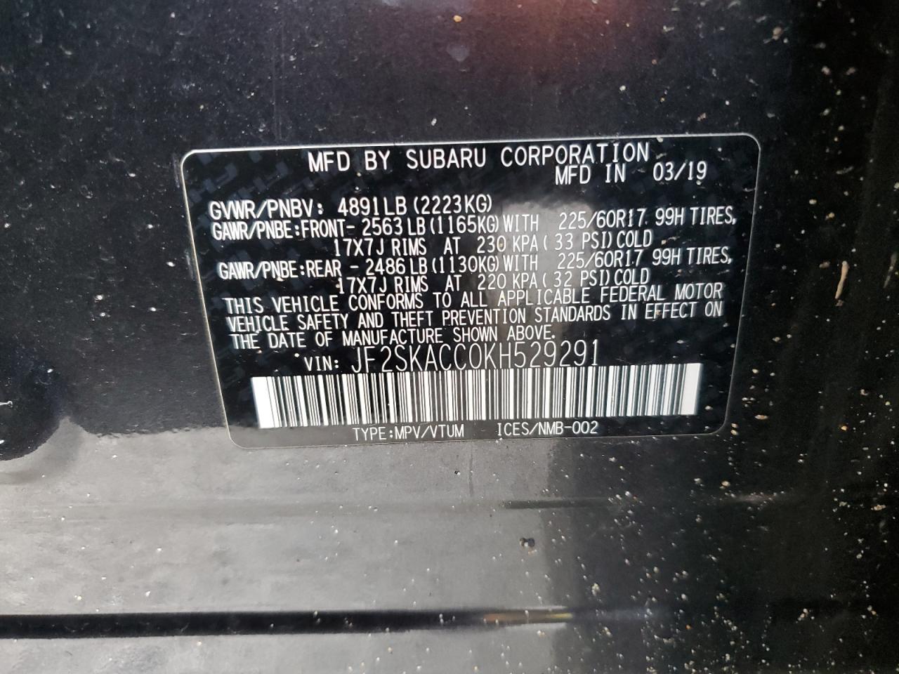 2019 Subaru Forester - Image 13