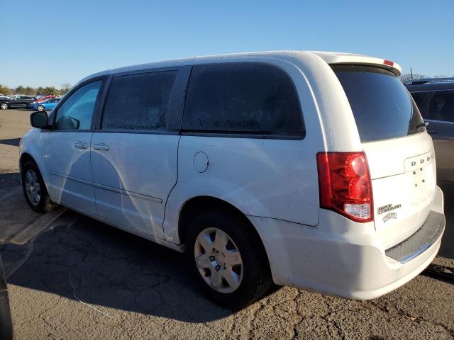  DODGE CARAVAN 2012 White