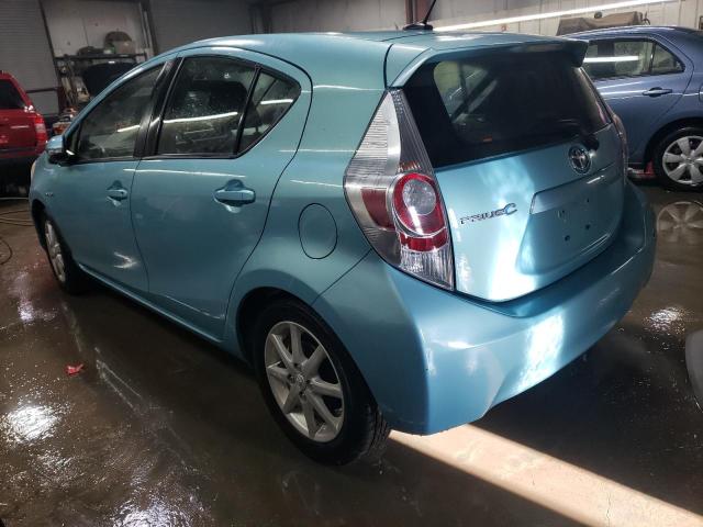  TOYOTA PRIUS 2012 Blue