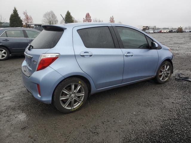  TOYOTA YARIS 2014 Turquoise