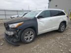 2015 Toyota Highlander Xle продається в Appleton, WI - Front End